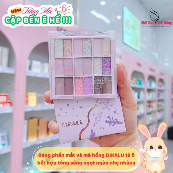 DIKALU Bảng Phấn Mắt 18 ô