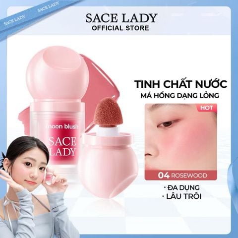 Má hồng dạng kem Sace Lady Moon Blush # 04 ROSEWOOD