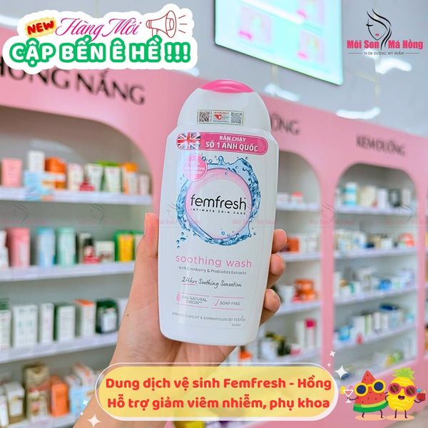 (CÔNG TY) Dung Dịch Vệ Sinh Phụ Nữ Femfresh Cao Cấp 250ml