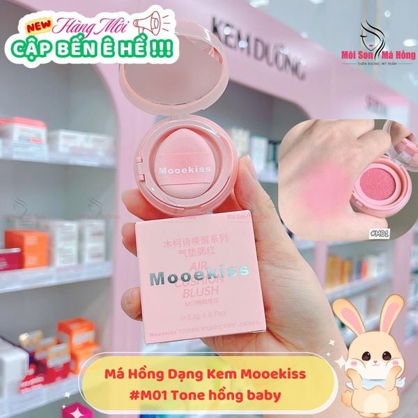 Má Hồng Dạng Kem Mooekiss Air Cushion Blush Matte