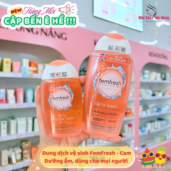 (CÔNG TY) Dung Dịch Vệ Sinh Phụ Nữ Femfresh Cao Cấp 250ml
