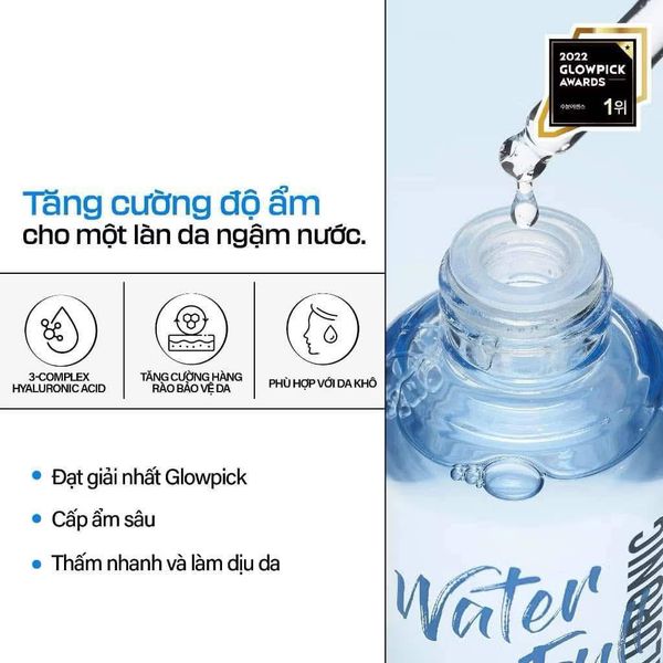 Nước Hoa Hồng Dưỡng Ẩm Da Jumiso Waterfull Hyaluronic Acid Toner 250ml