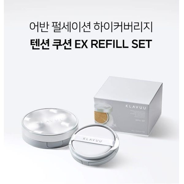 Phấn Nước Klavuu Urban Pearlsation High Coverage Tension  12g