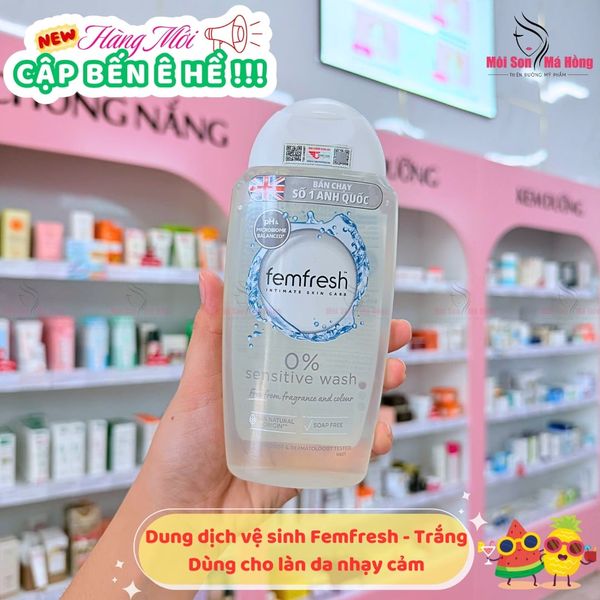 (CÔNG TY) Dung Dịch Vệ Sinh Phụ Nữ Femfresh Cao Cấp 250ml
