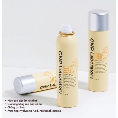 Xịt Khoáng CNP Laboratory Tinh Chất Keo Ong Tái Tạo Da 50ml Propolis Energy Ampule Mist