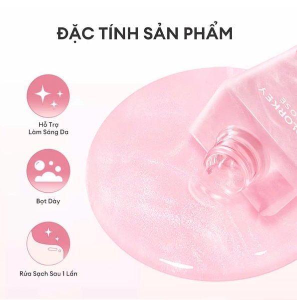 Gel Tắm Colorkey Rosé Crush Shower Gel Hương Hoa Hồng 400ml