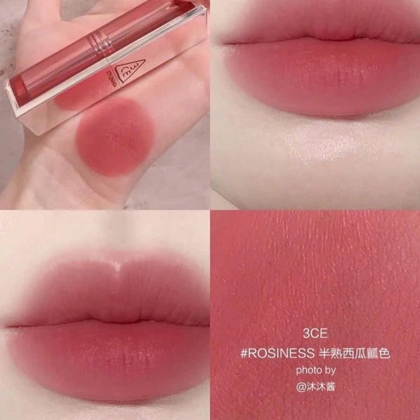 Son Thỏi 3CE Mịn Lì Rosiness - Màu Hồng Phấn 4g Blur Matte Lipstick