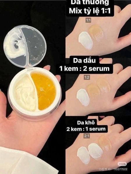 Kem Dưỡng 2 Ngăn, Chống Lão Hóa d'Alba White Truffle All In One Double Cream 70g (MẪU MỚI)