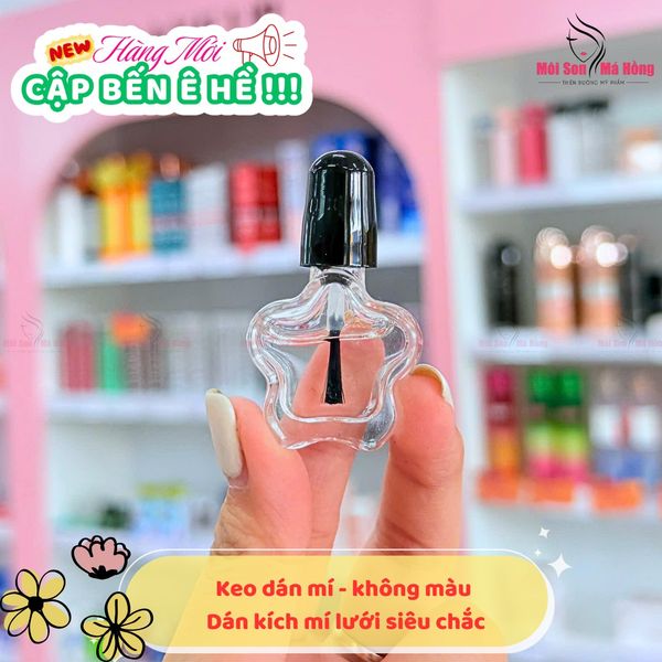 Keo dán mí lưới hoa mai và vàng meng meng