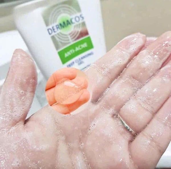 Sữa Rửa Mặt Cho Da Dầu & Da Mụn Dermacos Anti-Acne Deep Cleansing Gel 150ml