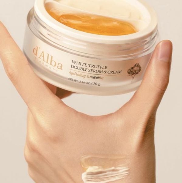 Kem Dưỡng 2 Ngăn, Chống Lão Hóa d'Alba White Truffle All In One Double Cream 70g (MẪU MỚI)