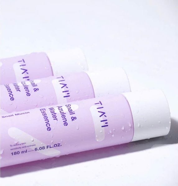 Tinh Chất Ốc Sên Làm Dịu Và Phục Hồi Dành Cho Da Dầu Mụn, Nhạy Cảm TIA'M Snail & Azulene Water Essence (180ml)