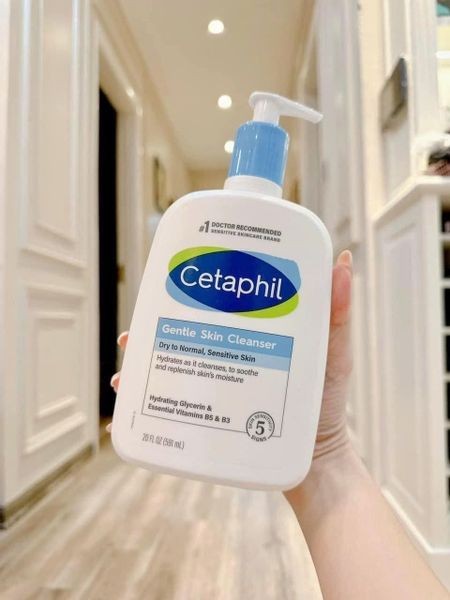 Sữa rửa mặt dịu nhẹ không xà phòng Cetaphil Gentle Skin Cleanser 473ml/ 591ml