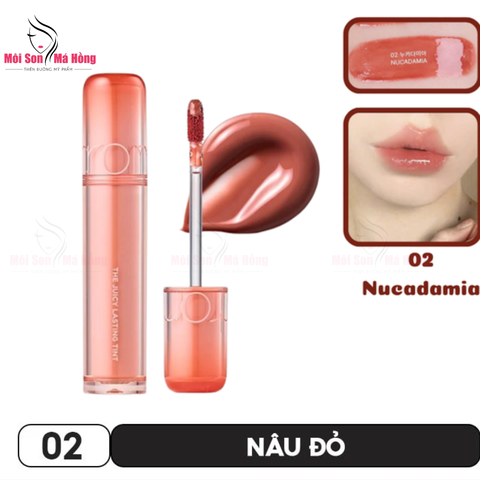 NEW Son Tint Lì, Căng Bóng Romand The Juicy Lasting Tint 3.5g