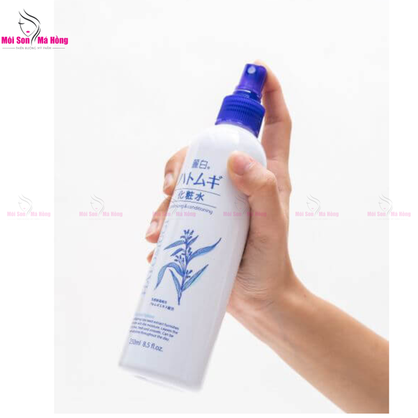 Xịt khoáng dưỡng trắng Hatomugi chai 250ml