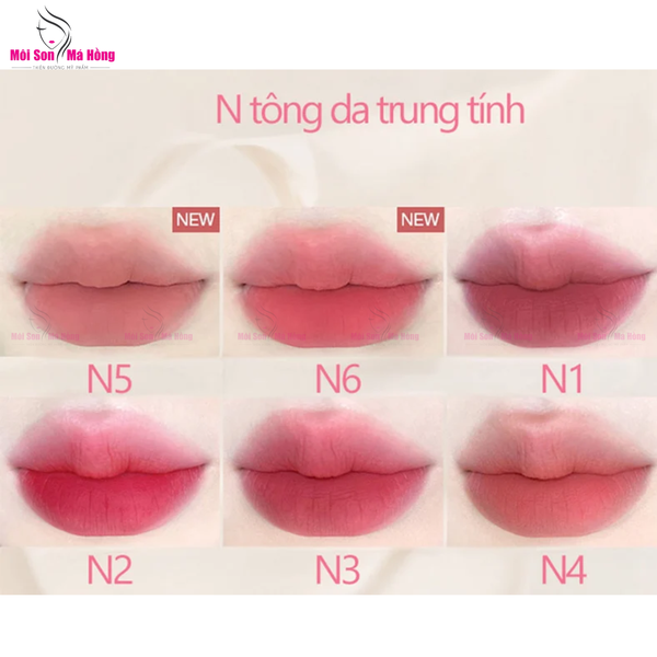 Son Kem Bùn Mềm Mịn Into You Customized Airy Lip Mud 1.8g