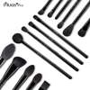 Bộ cọ muas pro 32 cây thân gỗ đen chất lông mền mịn sang chảnh chuyên dùng makeup artist