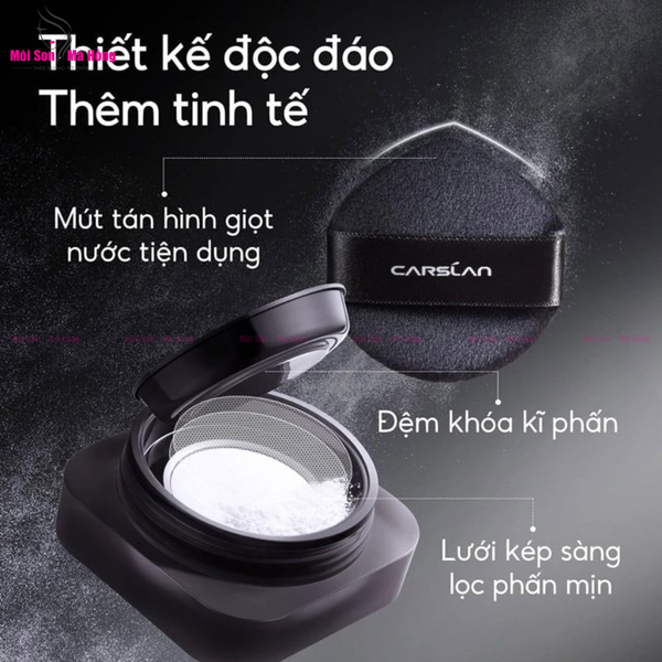 Phấn Phủ Carslan Dạng Bột Nắp Đen Carslan Soft Focus Make-up Powder 8g