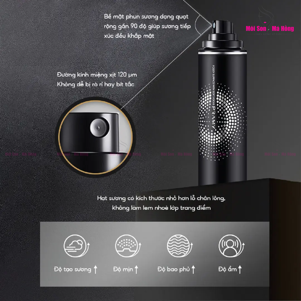 Xịt Khóa Make Up Pramy Setting Spray 30ML / 100ml