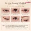 Bút Kẻ Mắt Nước Siêu Mảnh, Lâu Trôi, Chống Thấm Nước Judydoll Slim Liquid Eyeliner 0.4g