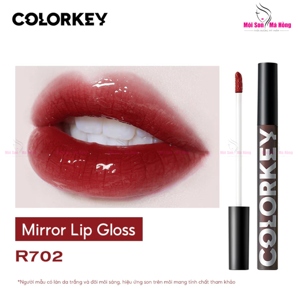 Son Tint Gương Bóng Bền Màu, Lâu Trôi Colorkey Airy Lip Mirror Series 1.7g