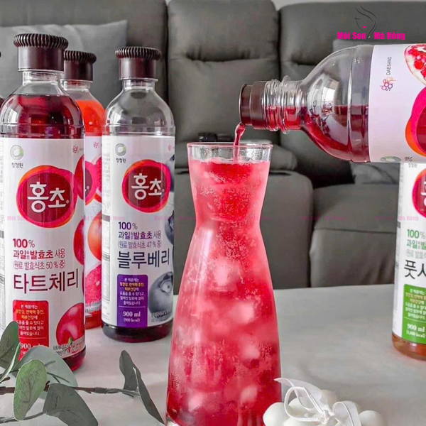 Nước Giấm Uống Daesang Hỗ Trợ Giảm Cân Hương Lựu 500ml/ 900ml