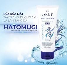 (CÔNG TY) Sữa Rửa Mặt Reihaku Hatomugi Moisturizing & Facial Washing The Facial Foam 170g