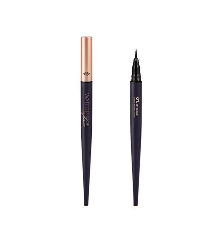 Bút Kẻ Mắt Vacosi Dạng Nước Siêu Lì - 01 Jet Black