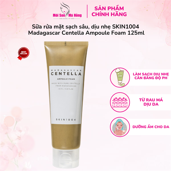Sữa Rửa Mặt Skin1004 Làm Sạch Sâu Cho Da Nhạy Cảm 125ml