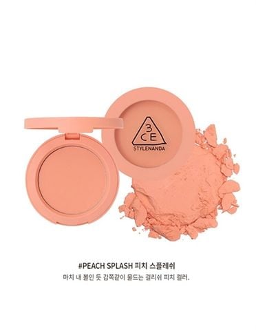 Phấn má hồng 3CE Face Blush Peach Splash 5.5g