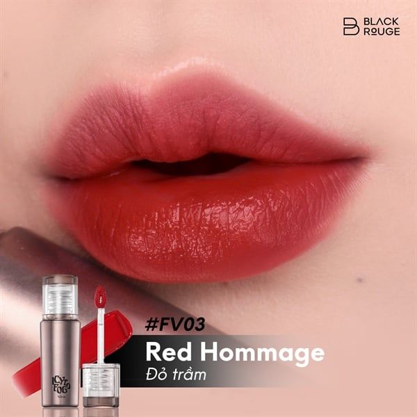 [FV01 - FV07] Son Kem Black Rouge Icy To Fog Velvet Tint 39.6g