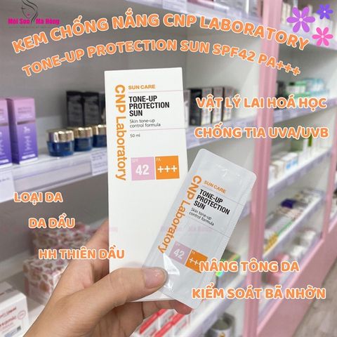 (CÔNG TY) Kem Chống Nắng CNP Laboratory Nâng Tông Da 50ml
