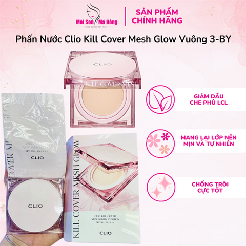 CÔNG TY - Phấn Nước CLIO Kill Cover High Glow 3-BY NEW