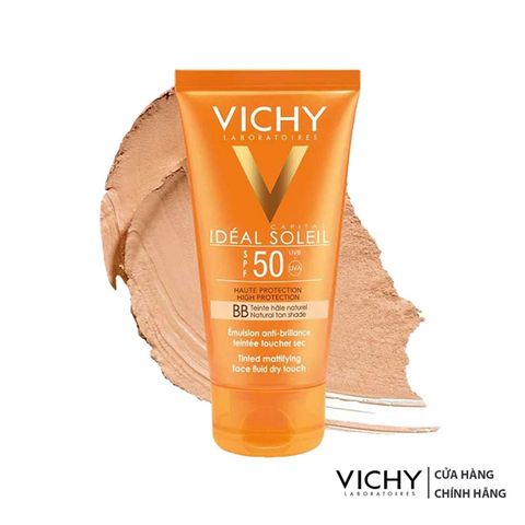 Kem chống nắng kèm nền VICHY BB SPF 50, 50ml