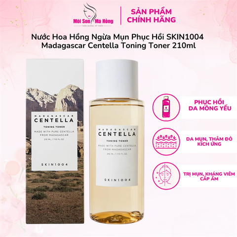 Nước Hoa Hồng Rau Má Skin1004 Madagascar Centella Asiatica Toning 210ml