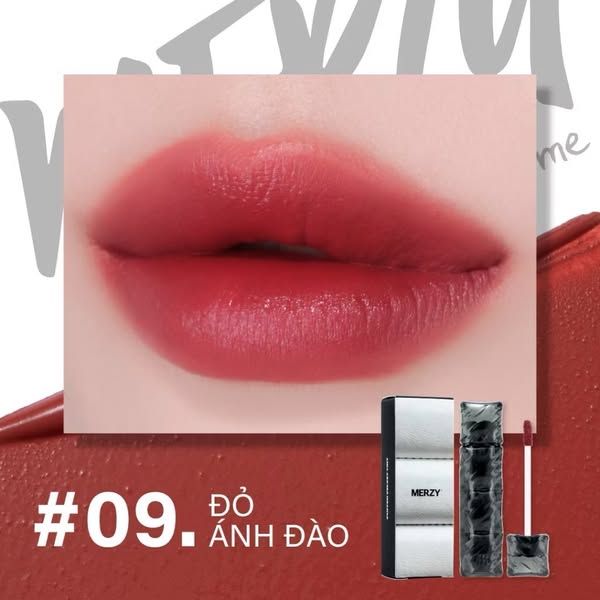 [SON PHAO] Son Kem Lì Bền Màu, Lâu Trôi Merzy Puffer Velvet Tint 3.7g