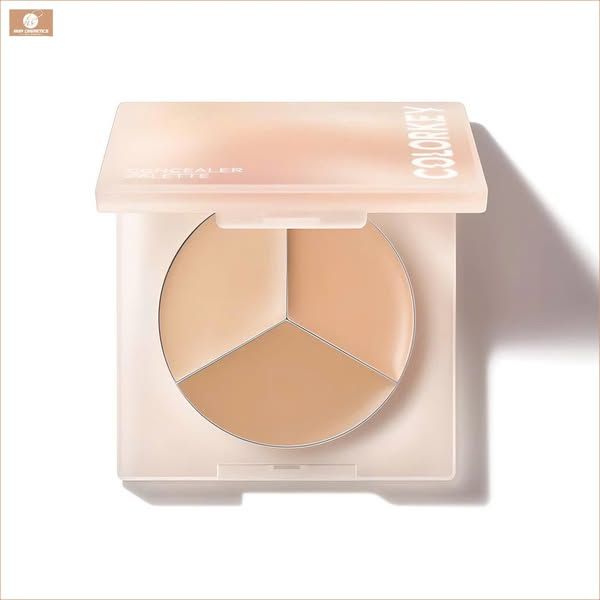 Bảng Che Khuyết Điểm Colorkey 3 Màu 3.9g Targeting Three-colour Concealer Palette