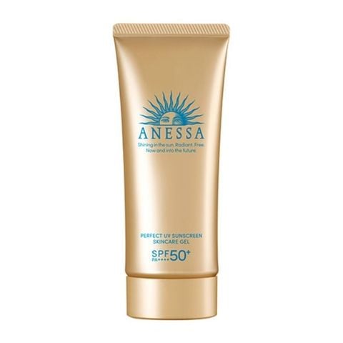 Gel Chống Nắng Anessa Dưỡng Ẩm Bảo Vệ Hoàn Hảo 90g (Mới) Perfect UV Sunscreen Skincare Gel N SPF50+/PA++++