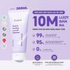 Sữa Rửa Mặt Tia'm Ốc Sên Làm Dịu & Phục Hồi Da 200ml Snail & Azulene Low pH Cleanser