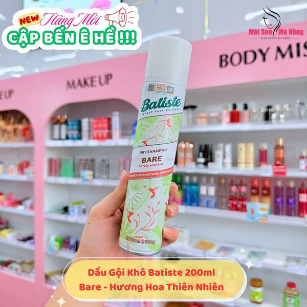 (CÔNG TY)  Dầu Gội Khô Batiste Blush 200ml