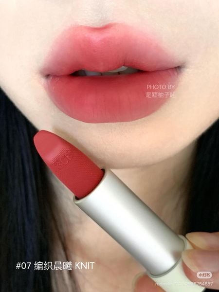 Son Thỏi 3CE Mềm Môi 07 Knit - Hồng Khô 3.5g Cashmere Hug Lipstick