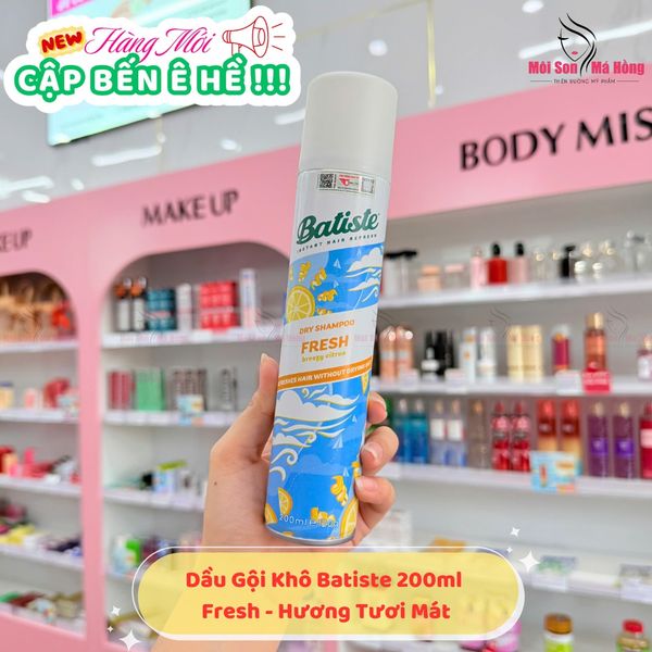 (CÔNG TY)  Dầu Gội Khô Batiste Blush 200ml