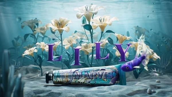 Kem Đánh Răng Marvis Sinuous Lily 75ml Garden Collection Toothpaste