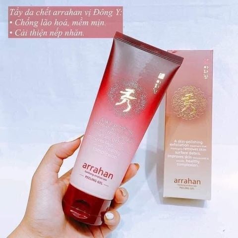 Gel Tẩy Tế Bào Chết Arrahan Chiết Xuất Thảo Mộc 180ml Hanbang Arrahan Soo Peeling Gel