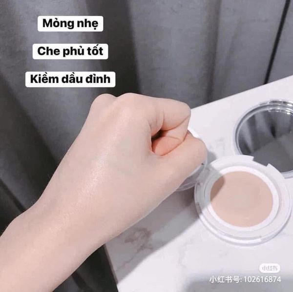 Phấn Nước Klavuu Urban Pearlsation High Coverage Tension  12g