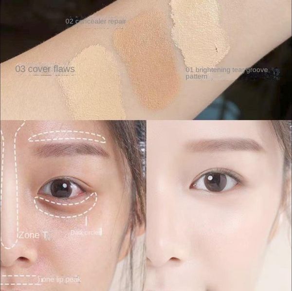 Bảng Che Khuyết Điểm Colorkey 3 Màu 3.9g Targeting Three-colour Concealer Palette