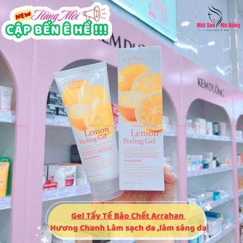 Gel Tẩy Tế Bào Chết Arrahan Hương Chanh 180ml Lemon Peeling Gel