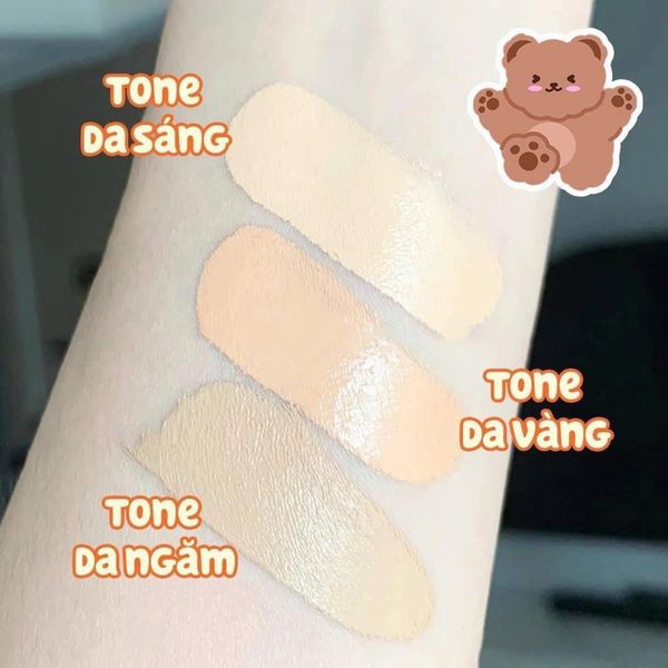 Bảng Che Khuyết Điểm Colorkey 3 Màu 3.9g Targeting Three-colour Concealer Palette
