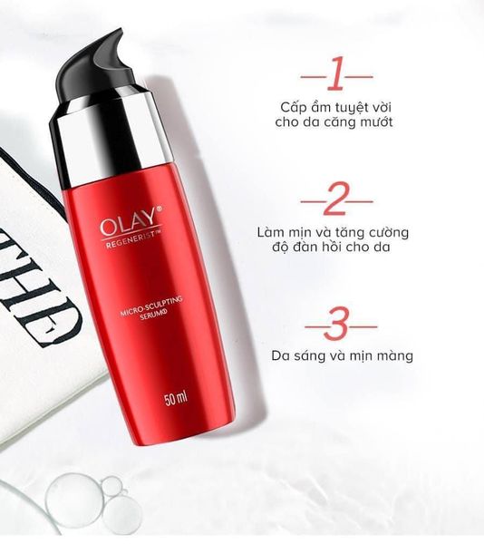 Serum Olay Regenerist Vi Dưỡng Ngừa Lão Hóa Da 50ml Regenerist Micro-Sculpting Serum