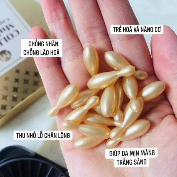 Vỉ Collagen Tươi Đẹp da Ammud Multi Vita Ampoule Hàn Quốc 12 viên